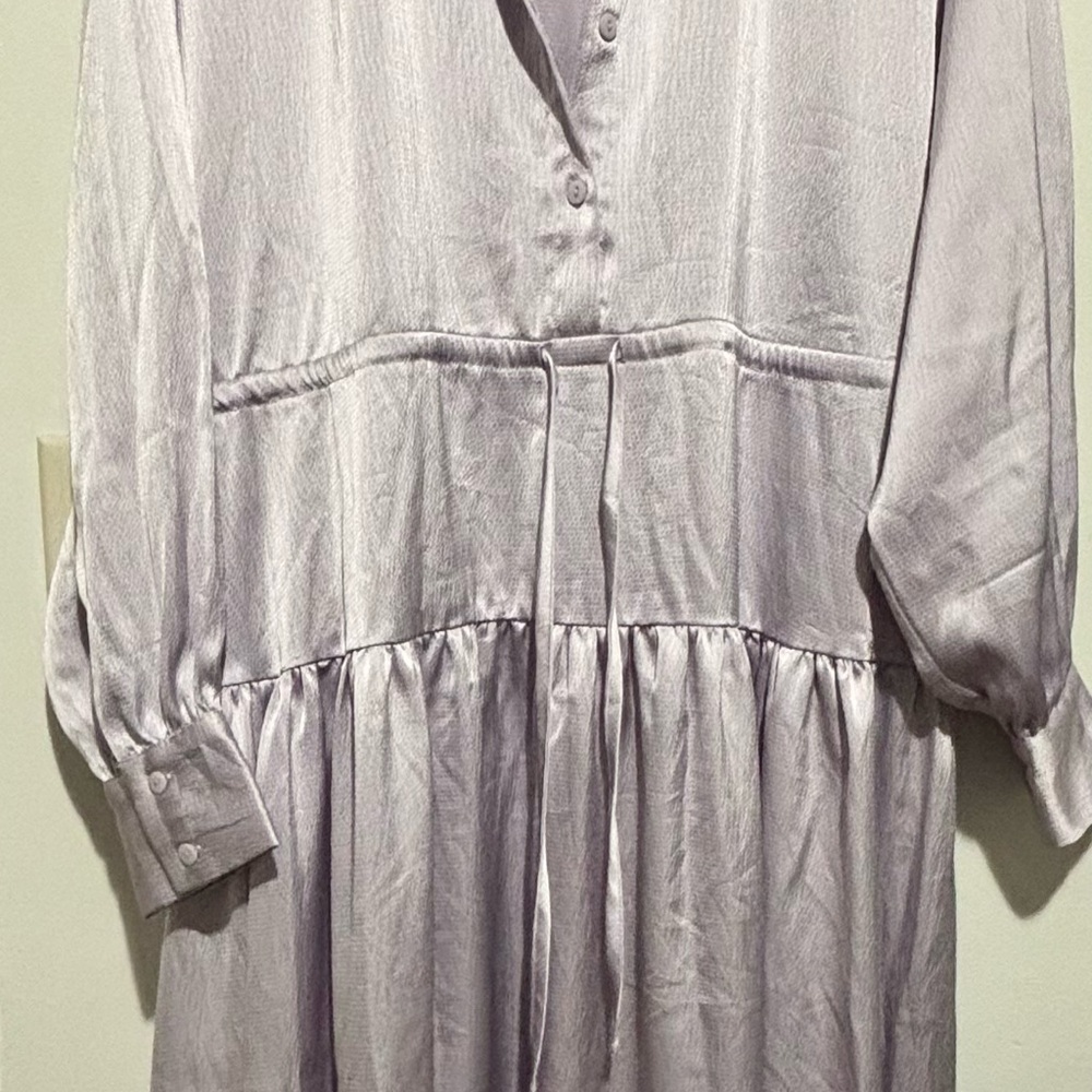 VENUS Lilac Textured Dress